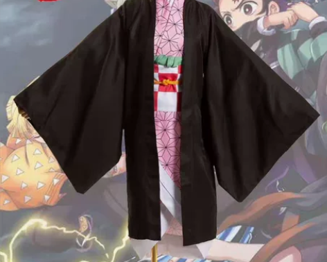 (全新)动漫鬼灭之刃儿童服灶门炭治郎祢弥豆...