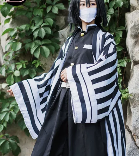 鬼灭之刃蛇柱伊黑小芭内COS服，可直拍 s...