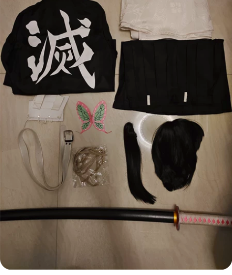 三分妄想鬼灭之刃cos服栗花落香奈乎鬼杀队...