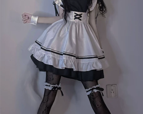 奇迹暖暖环游世界红酒甜心女仆装lolita...