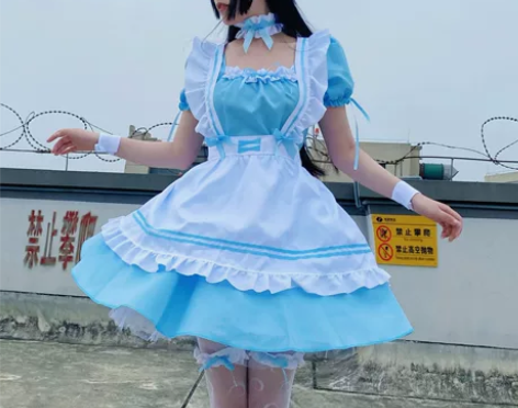 cosplay奇迹暖暖女仆装可爱女佣服