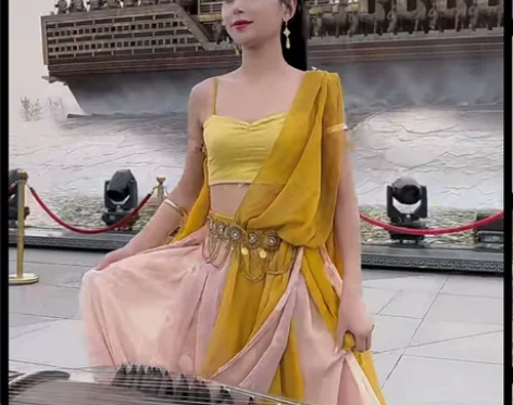 敦煌飞天汉服演出服异域风情古装西域舞蹈表演...