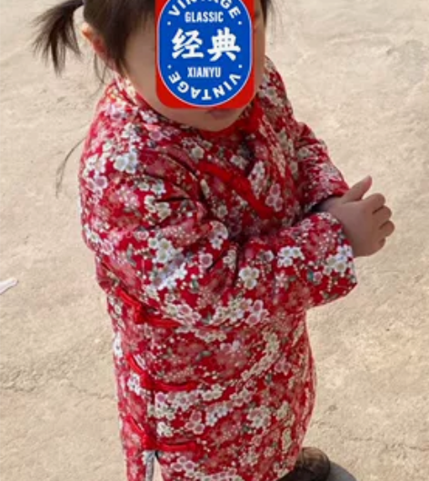 女童唐装汉服旗袍棉衣民族风童装宝宝喜庆拜年...