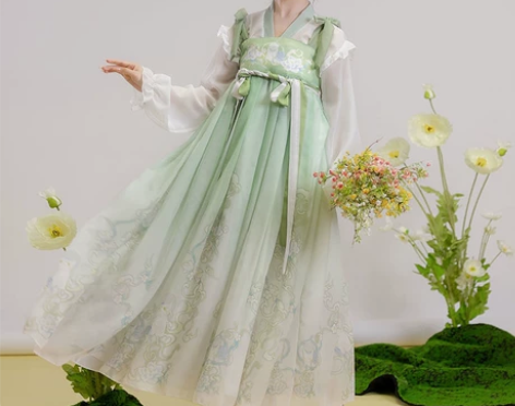 笙笙蔓【 喵柒柒】原创汉服女日常齐胸襦裙汉...