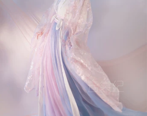 东月棠原创设计【春樱】汉服夏季女中国风齐腰...