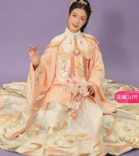 汉尚华莲凤仙引汉服明制全套上s下l，穿出去...