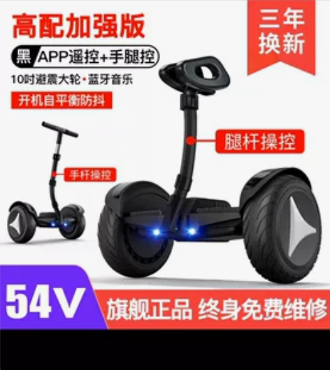 领奥官方旗舰店2022新款电动平衡车腿控双...
