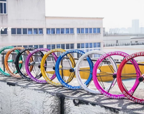 洛菲狮轮组K02儿童平衡车改装轮毂套装全新...