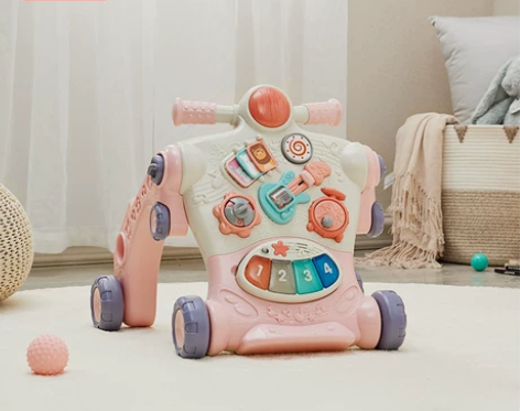 【狂欢价】babycare婴儿学步车手推车...