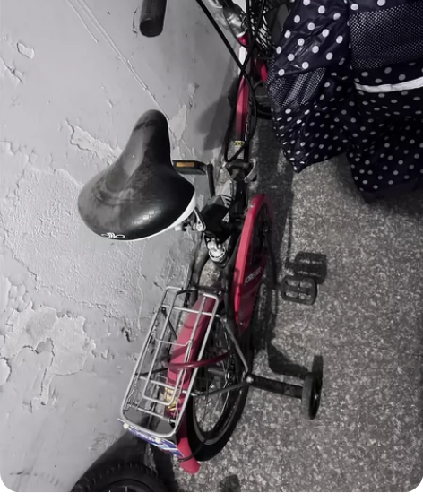 永久牌自行车。大人小孩都可以骑。孩子骑有辅...