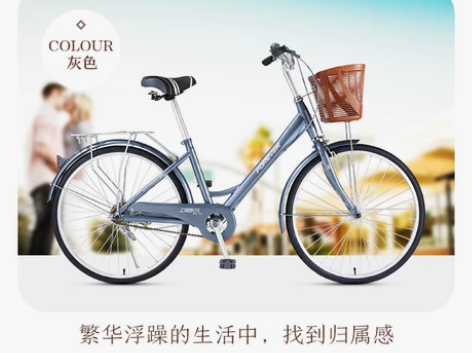 去年年底买的，才骑过十几次 今年搬家，不适...