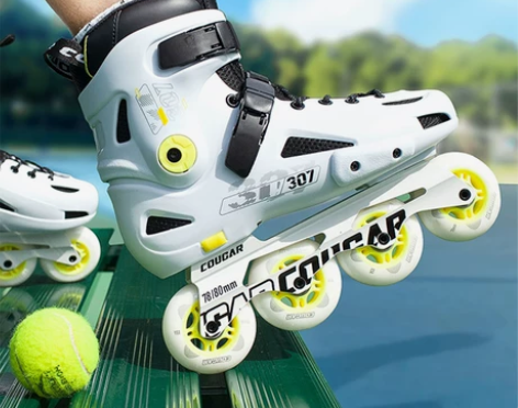 美洲狮轮滑鞋成人溜冰鞋成年滑冰鞋男女专业平...