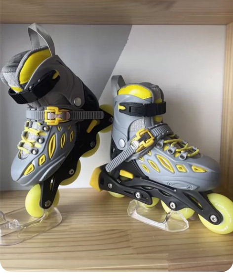 【到手即玩】T11斯威轮滑鞋溜冰鞋8轮全闪...