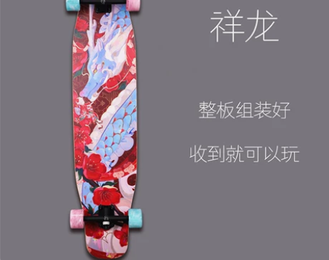 九梦专业长板滑板初学者女生男生成人儿童通用...