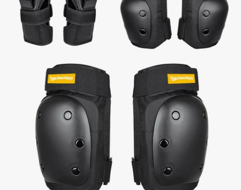 陆地冲浪板护具套装男女专业轮滑护膝护腕护肘...