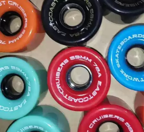 59mm*45mm巡洋舰滑板轮，双翘板轮子...