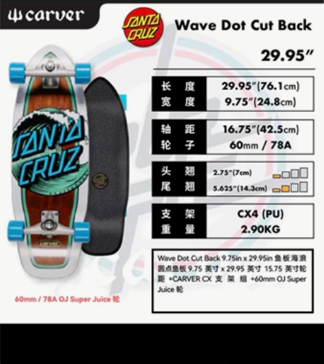 carver santa cruz wav...