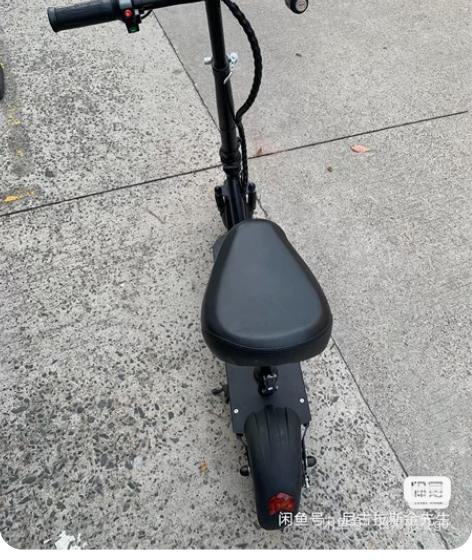 折叠电动车，36v，最高时速30多，还是蛮...