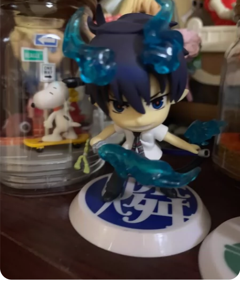 青之驱魔师 奥村磷 盒蛋 手办 q版 摆件...