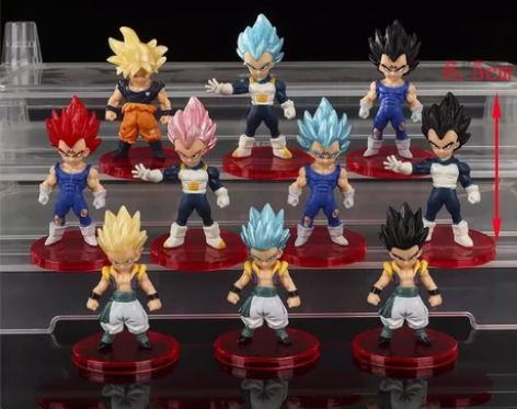 清仓包邮！98元21个龙珠手办6.5厘米以...