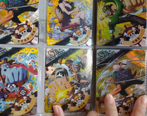 海贼王卡片处理!!闪闪的卡 带收集册一共1...