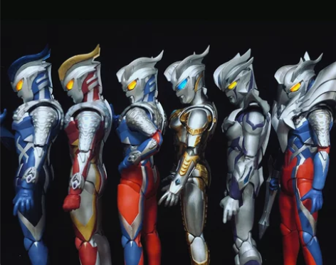 终极闪耀赛罗SHF奥特曼手办光辉特利迦超可...