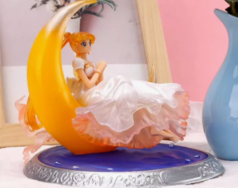 蛋糕摆件星空美少女战士水冰月实心美少女装饰...