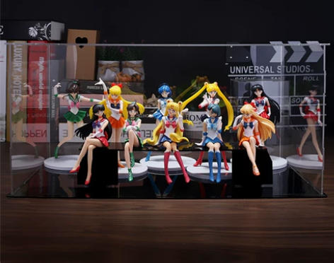 经典动漫二次元手办 美少女战士 抖音推荐公...