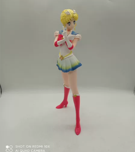 正版万代眼镜厂 手办 美少女战士月野兔 水...