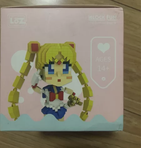 LOZ/俐智9794美少女战士微钻积木 美...