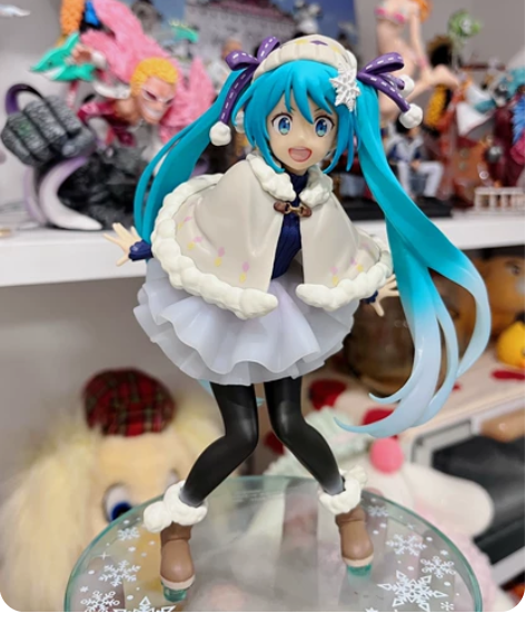 初音未来 手办 Taito 冬服款 盒在！...