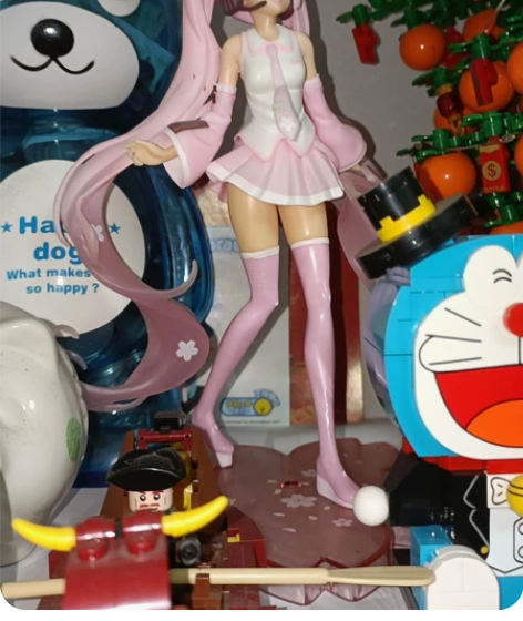 樱花初音手办 感兴趣的话点“我想要”和我私...