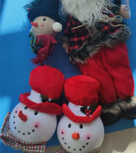 【全新包邮 】圣诞摆件、挂件，圣诞老人雪人...