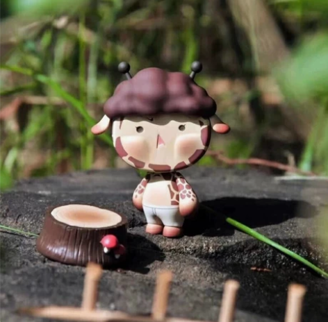 蒙特ED 长颈鹿 原色 原盒原装,树墩+...