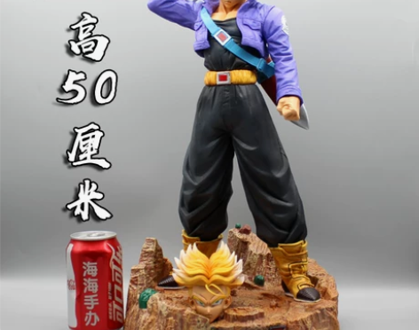 MRC特兰克斯手办+未来战士龙珠超级赛亚人...