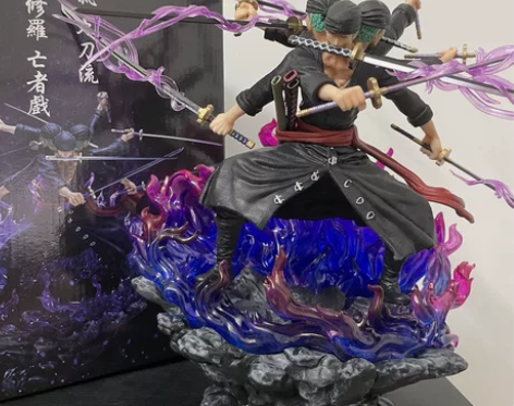 海贼王和之国索隆鬼气九刀流阿修罗三头六臂G...