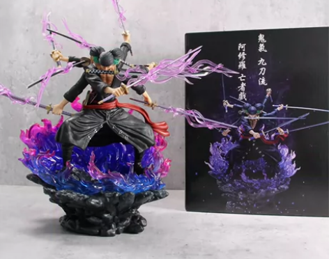 鬼岛阿修罗三头六臂九刀流索隆海贼王GK和之...