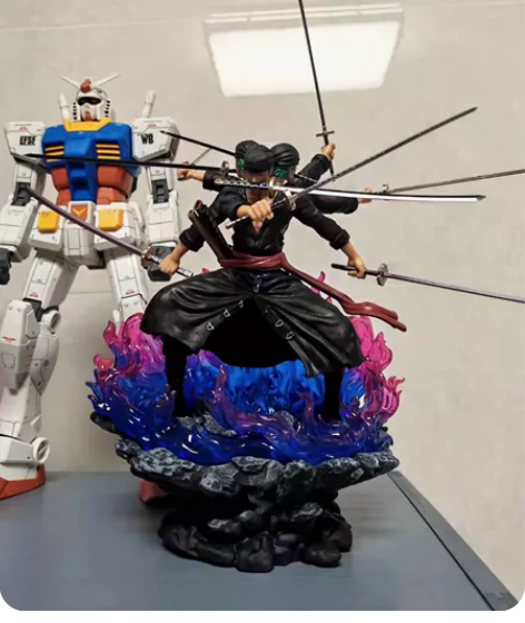 鬼岛阿修罗三头六臂九刀流索隆海贼王GK和之...