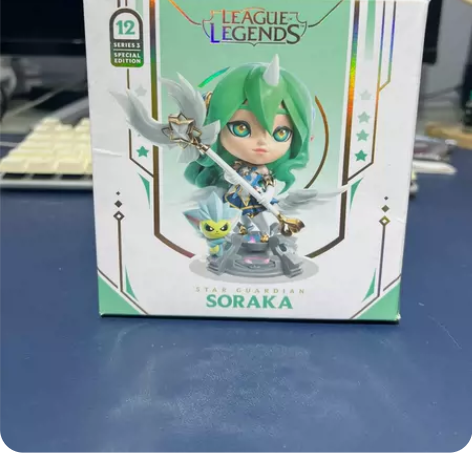 英雄联盟LOL 星之守护者索拉卡手办 盒卡...