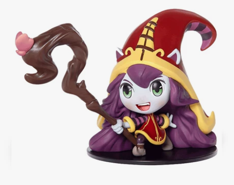 英雄联盟LOL 仙灵女巫璐璐手办公仔玩偶 ...