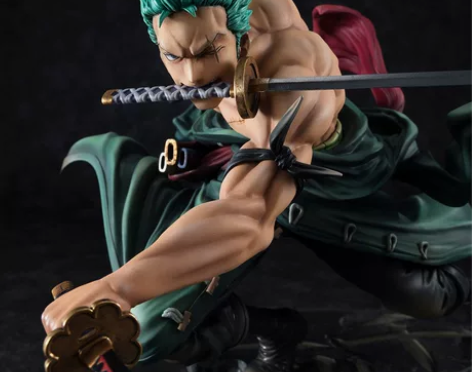 海贼王三千世界索隆手办周边三刀流草帽团路飞...