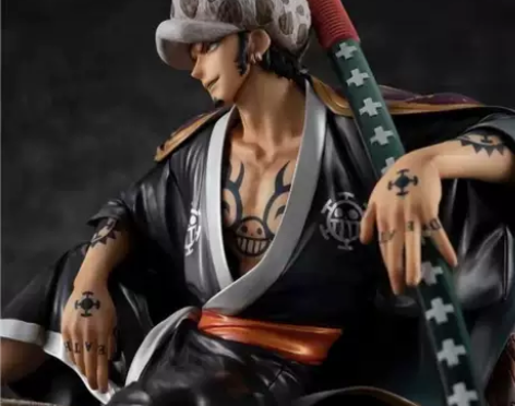 海贼王手办和之国和服POP坐姿特拉法尔加罗...