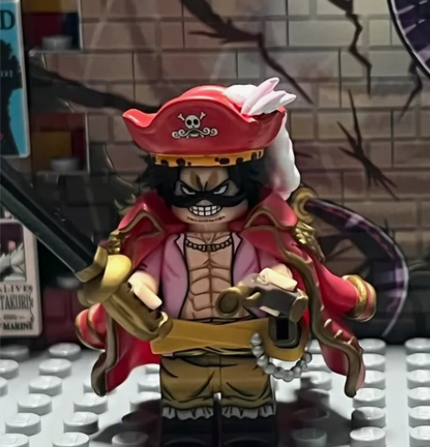 （出） 乐高第三方 豪牌 海贼王 罗杰 白...