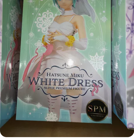日版全新 初音 婚纱 景品 手办全新未拆，...