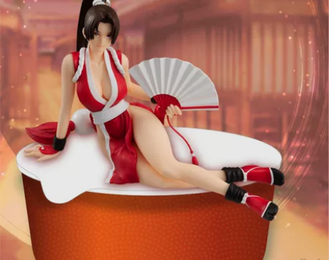 压泡面拳皇98不知火舞手办动漫二次元模型摆...