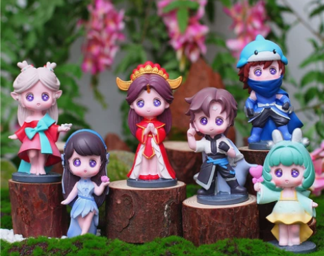 盲盒手办:王者荣耀英雄系列 王者荣耀系列6...