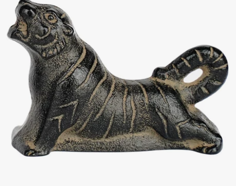 虎符 日本南部铁器生肖虎老虎 进口铸铁文镇...