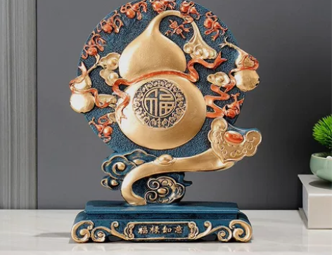 闲置包邮转！摆设树脂工艺品家居客厅装饰品摆...