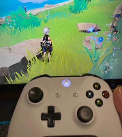 全新未使用xbox手柄有线无线游戏手柄st...