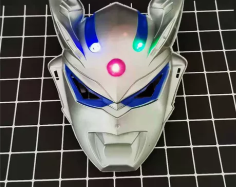 发光奥特曼面具儿童创意玩具亲子礼物地摊小礼...